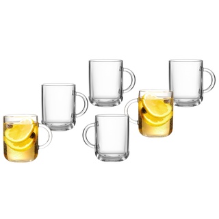 Ritzenhoff & Breker Glühwein- /Teeglas-Set Marco 330 ml, 6-teilig, Glas, Klar