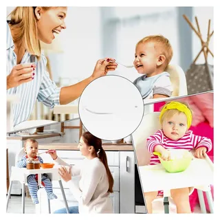 Fußstütze für Hochstuhl, höhenverstellbar und rutschfest, Zubehör für den Untertisch - für den Einsatz zu Hause, für Kleinkinder, im Büro, beim Essen