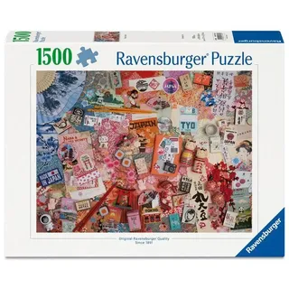 Puzzle Erwachsene, 1500 Teile, Reise nach Tokio, Ravensburger, Hochwertiges Puzzle