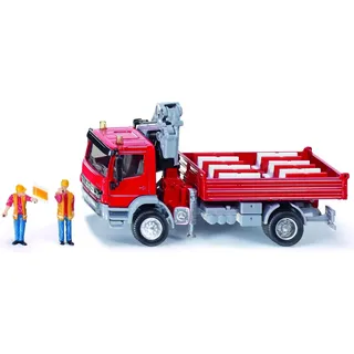 Siku 3534 - Mercedes Atego mit Kran rot 1:50