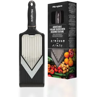 Microplane Gemüsereibe V-Hobel 1-tlg. Schwarz