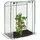 Foliengewächshaus Kunststoff transparent/grün 75 mm 1,3 m2