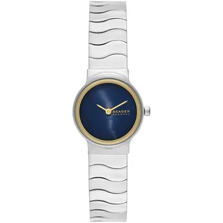 Skagen Freja Lille Damenuhr, Quarz-Zweizeigerwerk mit Edelstahl- oder Lederarmband