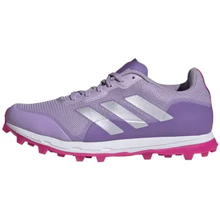 adidas Damen Fabela Zone Hockey-Schuhe, Powder Plum/Aurora Met. / Aurora Plum, 38 EU