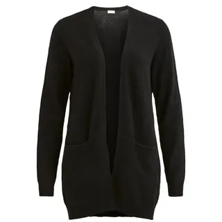 VILA VIRIL OPEN L/S KNIT Cardigan - NOOS in Schwarz