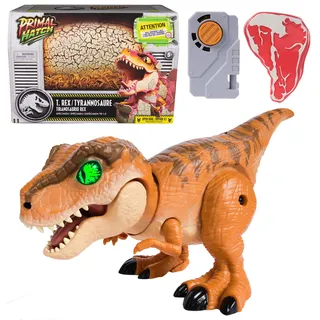 Spin Master Primal Hatch - Interaktiver T-Rex im Ei, 100+ Soundeffekte und Reaktionen