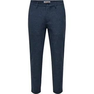 Only & Sons Stoffhose MARK lange Hose - blau