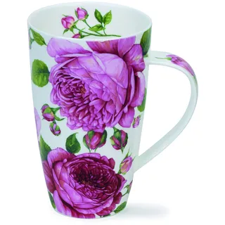 Dunoon Tasse aus Feinem Porzellan Henley Knochenporzellan Rosa