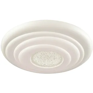 ESTO Deckenleuchte LED Wohnzimmer Küche Bad Deckenlampe weiß rund 48 cm 746052