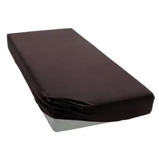 OTTO home Spannbettlaken Jersey 160 x 200 cm braun
