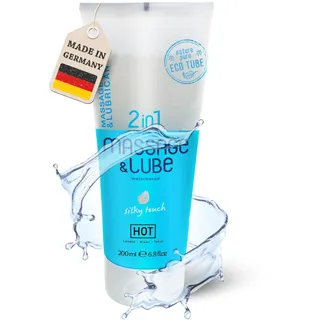 HOT Silky Touch 2in1 Massage & Gleitgel 200 ml