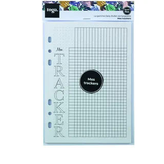 DRAEGER PARIS 1886 BJ204 Nachfüllblätter für Bullet Journal, Papier, mehrfarbig, 21 cm