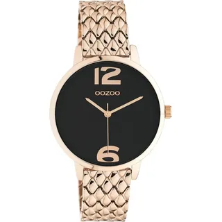Oozoo Damen Armbanduhr Timepieces C11024 Analog Edelstahl roségold UOC11024