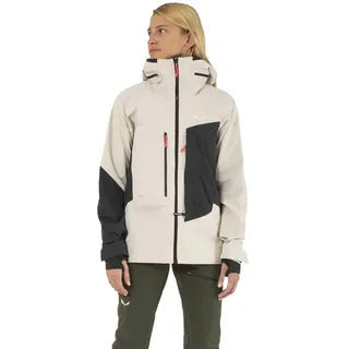 Salewa Sella 3L Ptx W Hardshelljacke Beige XL