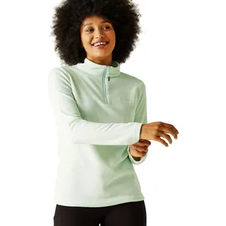 Regatta Sweethart Damen-Fleecepullover, 1/2-Reißverschluss, Bleached Aqua, Größe 48