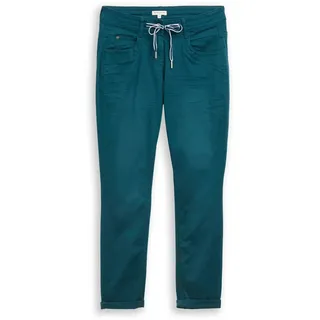 Tom Tailor Damen Tapered Relaxed Hose mit Kordelzug