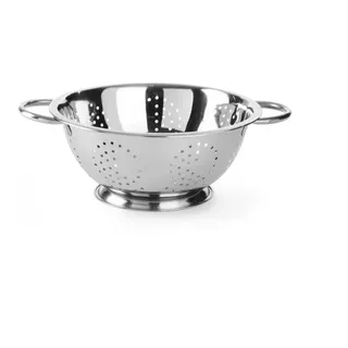 HENDI Seiher Edelstahl mit 2 Griffen Ø 28 cm