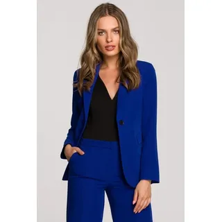 Stylove Damen der Sakko Avadwen S310 kornblumenblau S - Dunkelblau