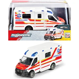 MAJORETTE "Mercedes-Benz Sprinter Ambulance", weiß,