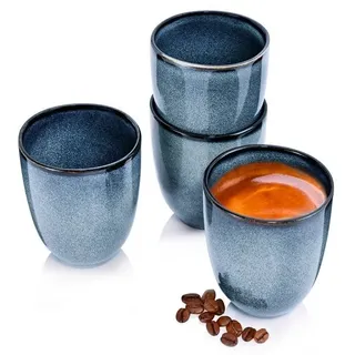 sänger 4-tlg. Kaffeebecher Set, Darwin in Blau | Gr.: onesize