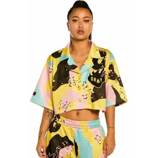 Grimey Trespass All Over Print Kurzarmhemd - Camo - M