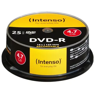 Intenso DVD-R 25 x), Optischer Datenträger