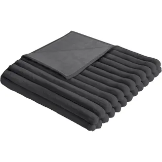 Westfalia Schlafkomfort Bettüberwurf »Vita« in vielen Größen erhältlich, grau