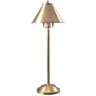 Tischlampe ISMENE in Messing Ø21cm h:59cm Wohnzimmer Industrial Bodenleuchte