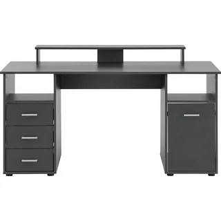 MÖBELPARTNER Schreibtisch Niels anthrazit