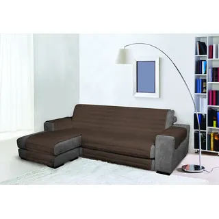 Trendy Doubleface Couchüberzüge, Braun, 190cm