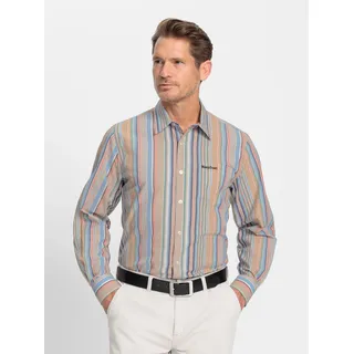 Marco Donati Langarmhemd, braun