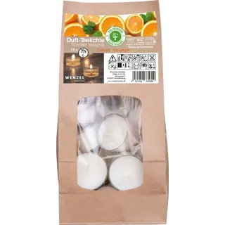 Wenzel Duftteelichter Sweet Orange 18 St. orange