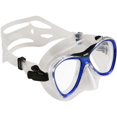 Seac Capri SLT, Schnorchelmaske mit Maskenkörper aus hypoallergenem Siltra und Maskenschnallen mit 2 Knöpfen, 2 Große