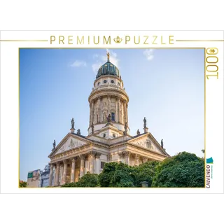 CALVENDO Puzzle Berlin - Französischer Dom | 1000 Teile Lege-Größe 64x48cm Foto-Puzzle für glückliche Stunden