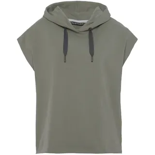 ELBSAND Kapuzensweatshirt Logodruck Khaki XL
