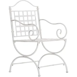 CLP Lotta Gartenstuhl 56 x 53 x 92 cm weiß