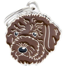 MyFamily Brown Lagotto Romagnolo ID Dog Tag