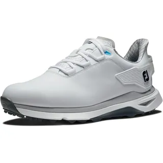 FootJoy PRO SLX White/White/Grey 40.5 Herren Pro|SLX Golfschuh, Weiß, Weiß, Grau, EU
