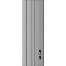 Lexar LPAE06N-RNBNG (M.2 2280, M.2 2260, M.2 2242, M.2 2230), Festplattengehäuse, Silber