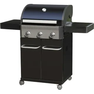 FireKing Bellinzona III 3-Brenner Gas-Grill (FireKING Bellinzona III) - Schwarz