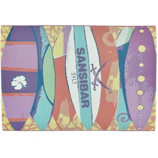 Sansibar Rantum Beach SA-020 Outdoor-Teppich 80 x 165 cm Mehrfarbig