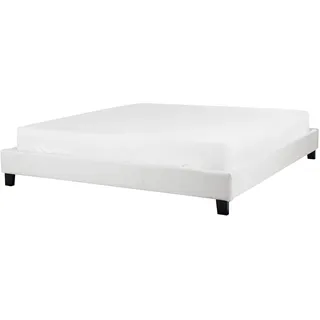 Beliani Roanne 180 x 200 cm Hellgrau