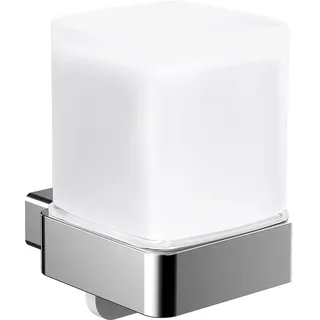 EMCO Loft mit (Stülpbecher aus Kristallglas satiniert, Kunststoffpumpe 52100103