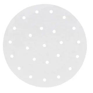 Backpapier, 100PCS Antihaftöl Absorbierendes Papier Rundes Grillpapier für Friteuse Frittierpfanne Dampfgarer Backöl Papier für Fritteuse Kochen Backen(18cm)