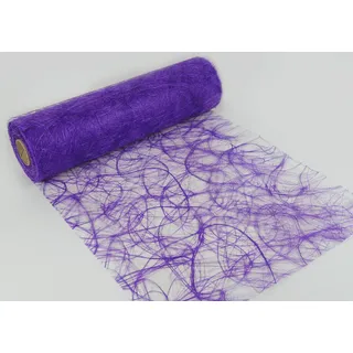 None 25 m x 30 cm Sizoweb® Vlies Original Tischband Tischläufer lila Purple für Hochzeit, Weihnachten ...