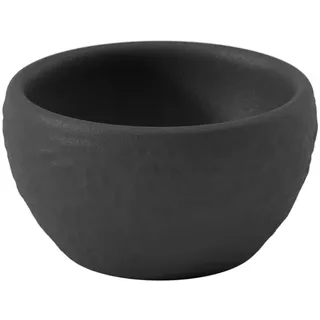 Villeroy & Boch Eierbecher »Eierbecher Manufacture Rock ø 4,8 cm schwarz«, schwarz,