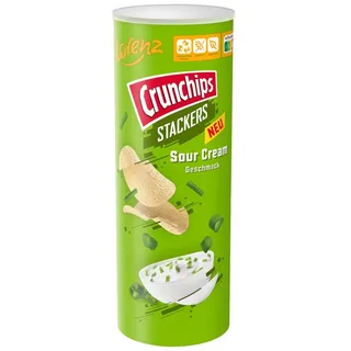 Crunchips Stacker Sour Cream Chips 175,0 g, 1 St.