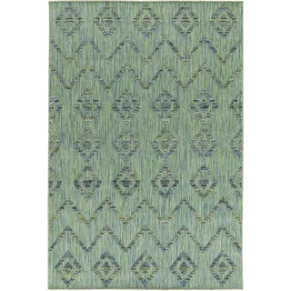 Ayyildiz Outdoor-Teppich Bahama, grün, 250 x 80 cm, 100, & Polypropylen,