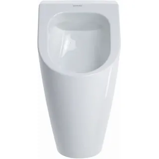 Duravit ME by Starck Urinal Duravit Rimless, Zulauf von hinten, ohne Fliege, 2809300000,
