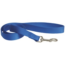 CHAPUIS SELLERIE SLA125 Hundeleine - Nylongurt blau - Breite 20 mm - Länge 1,20 m - Größe M